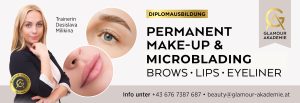 Ankündigung Diplomlehrgang Permanent Make Up und Microblading